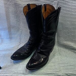 Lucchese Men's Leather Boots Size 15.